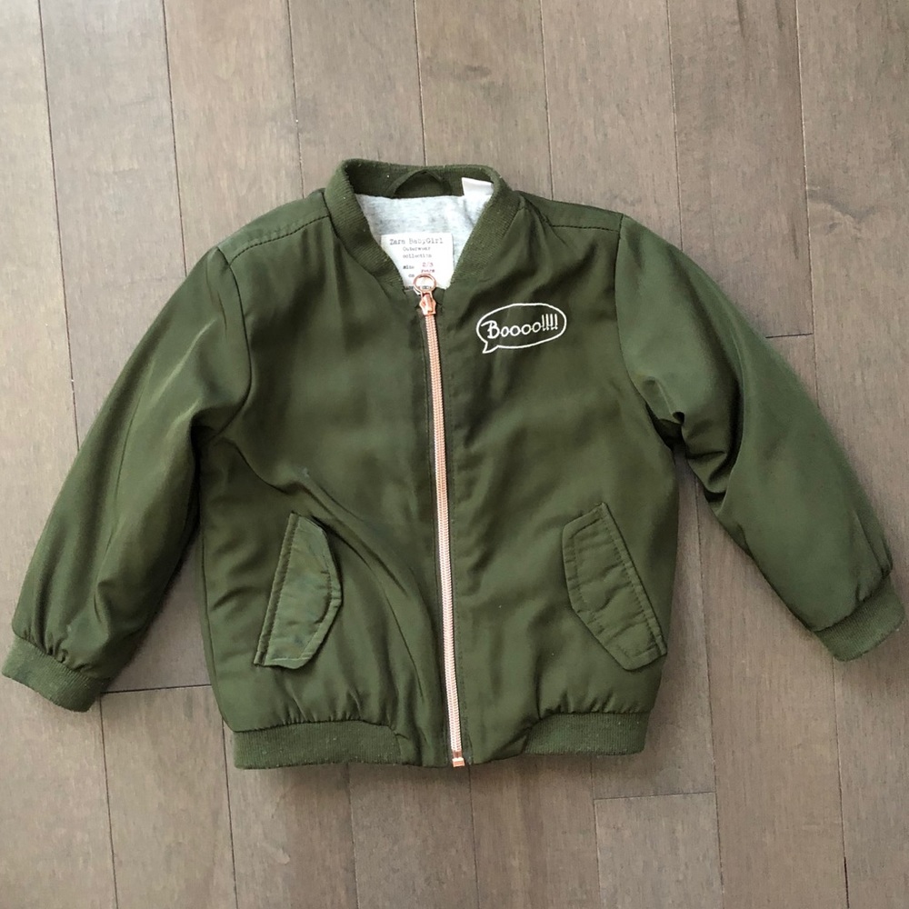 Zara’s Toddler Flight Jacket